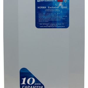 Стабілізатор напруги Укртехнологія NORMA Exclusive 12000 — вигляд спереду
