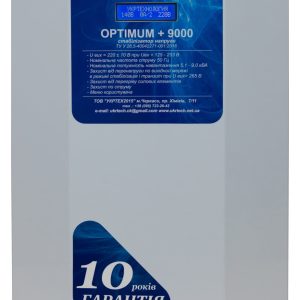 Стабілізатор напруги Укртехнологія OPTIMUM+ 9000 — вигляд спереду